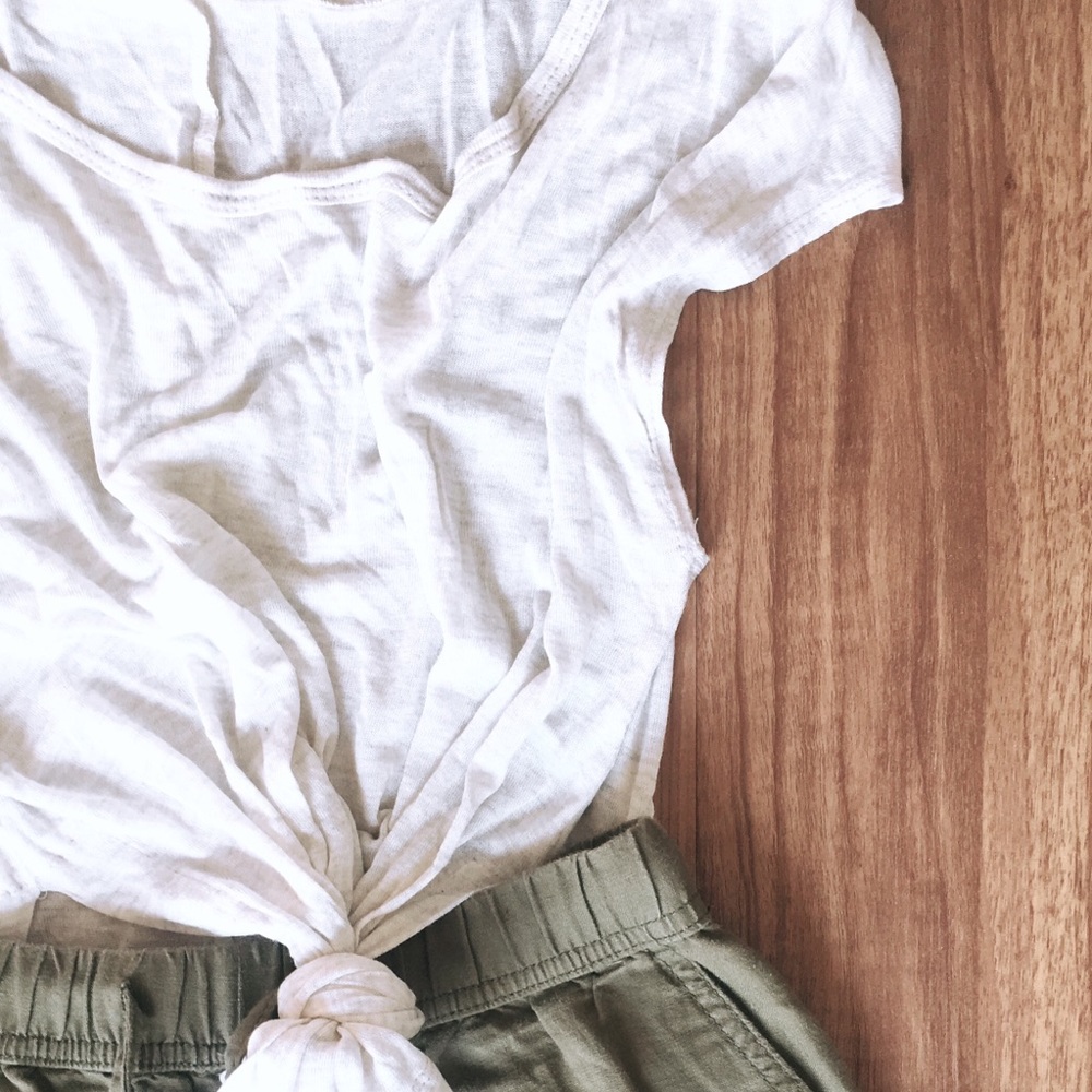Cream Shirt: